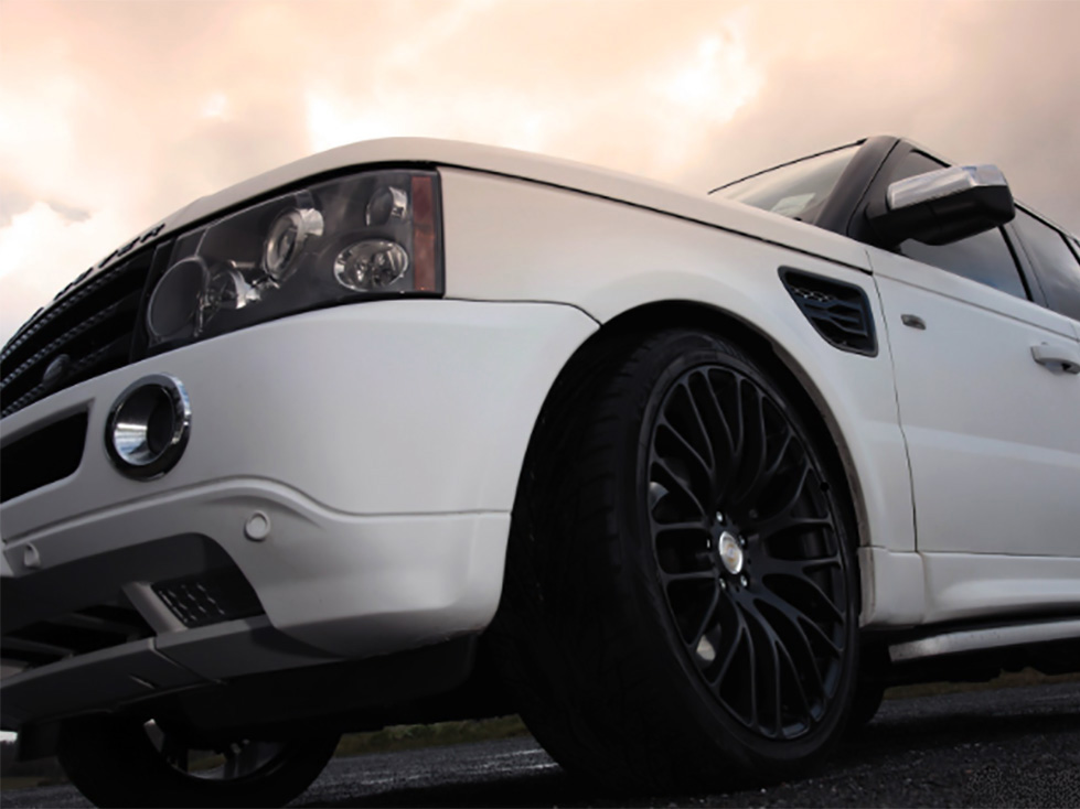 Range Rover 22 tommer sort